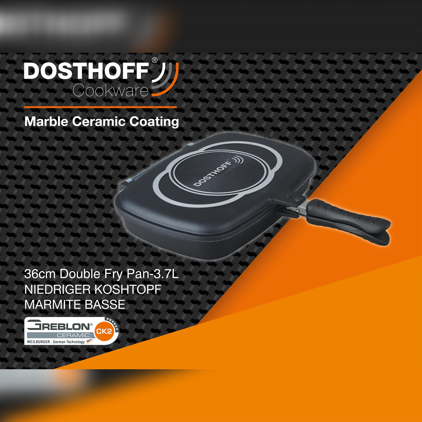 DOSTHOFF DOUBLE GRILL 36 CM - lunazchef.shop