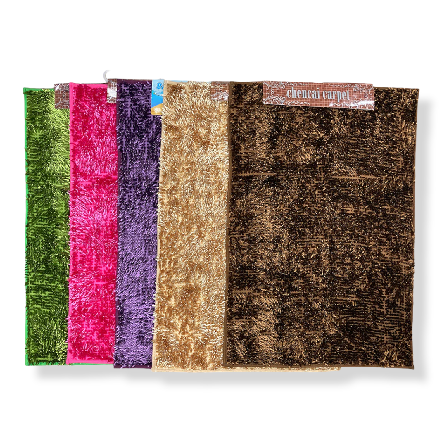 Shiny Shag Bathroom Rug 90x60 cm - lunazchef.shop