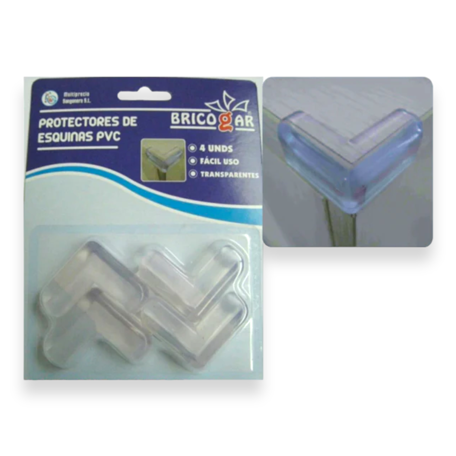 Protection for corner PVC 4 Units - lunazchef.shop