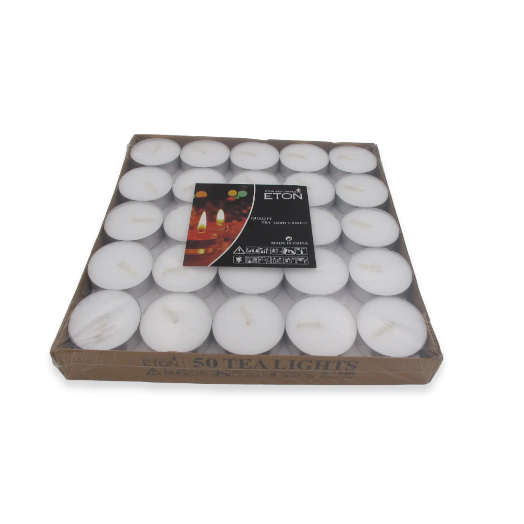 Tea light candles X50 - lunazchef.shop