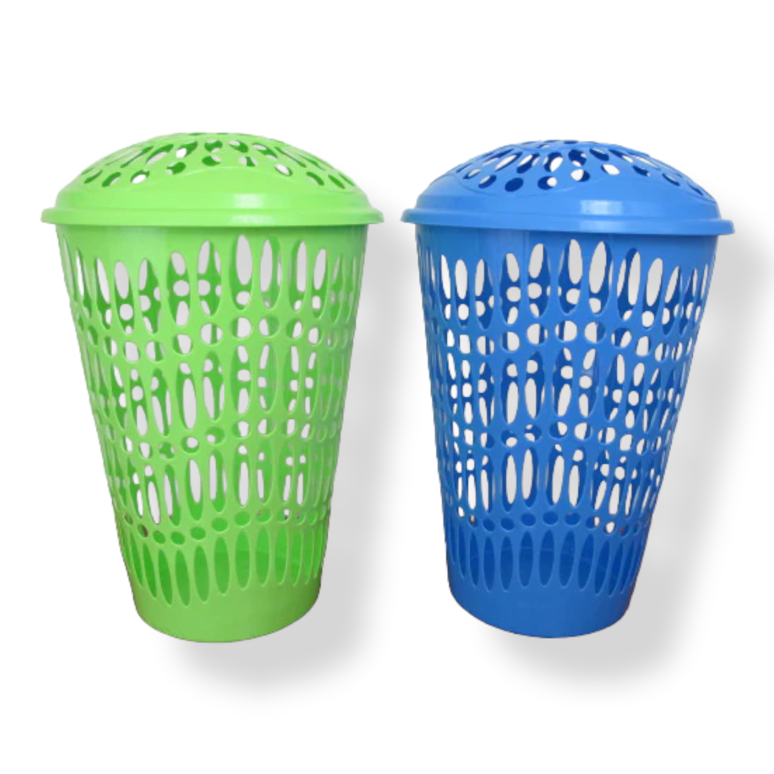 Round Plastic Laundry Basket - lunazchef.shop