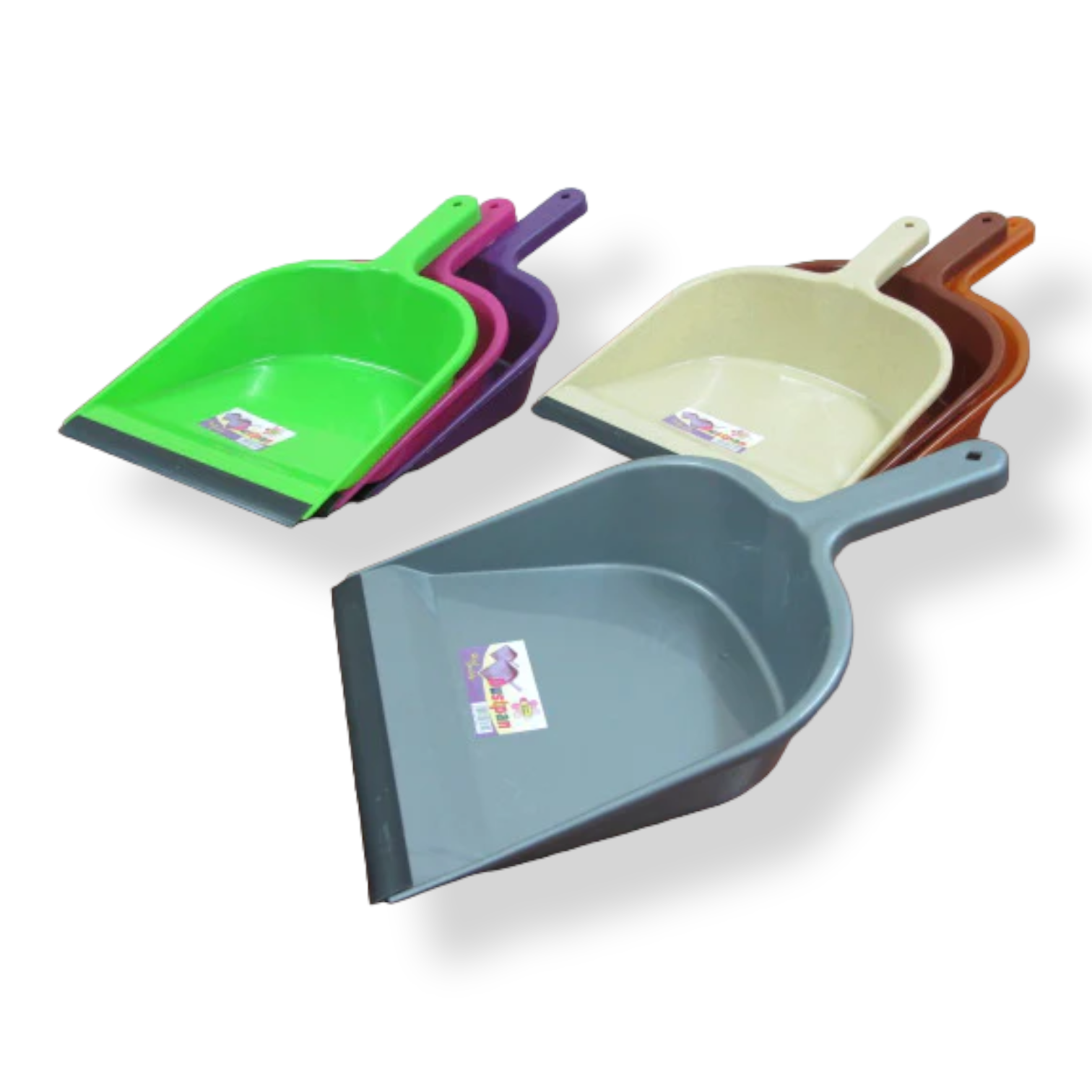 Plastic Dustpan with Rubber X2 - lunazchef.shop