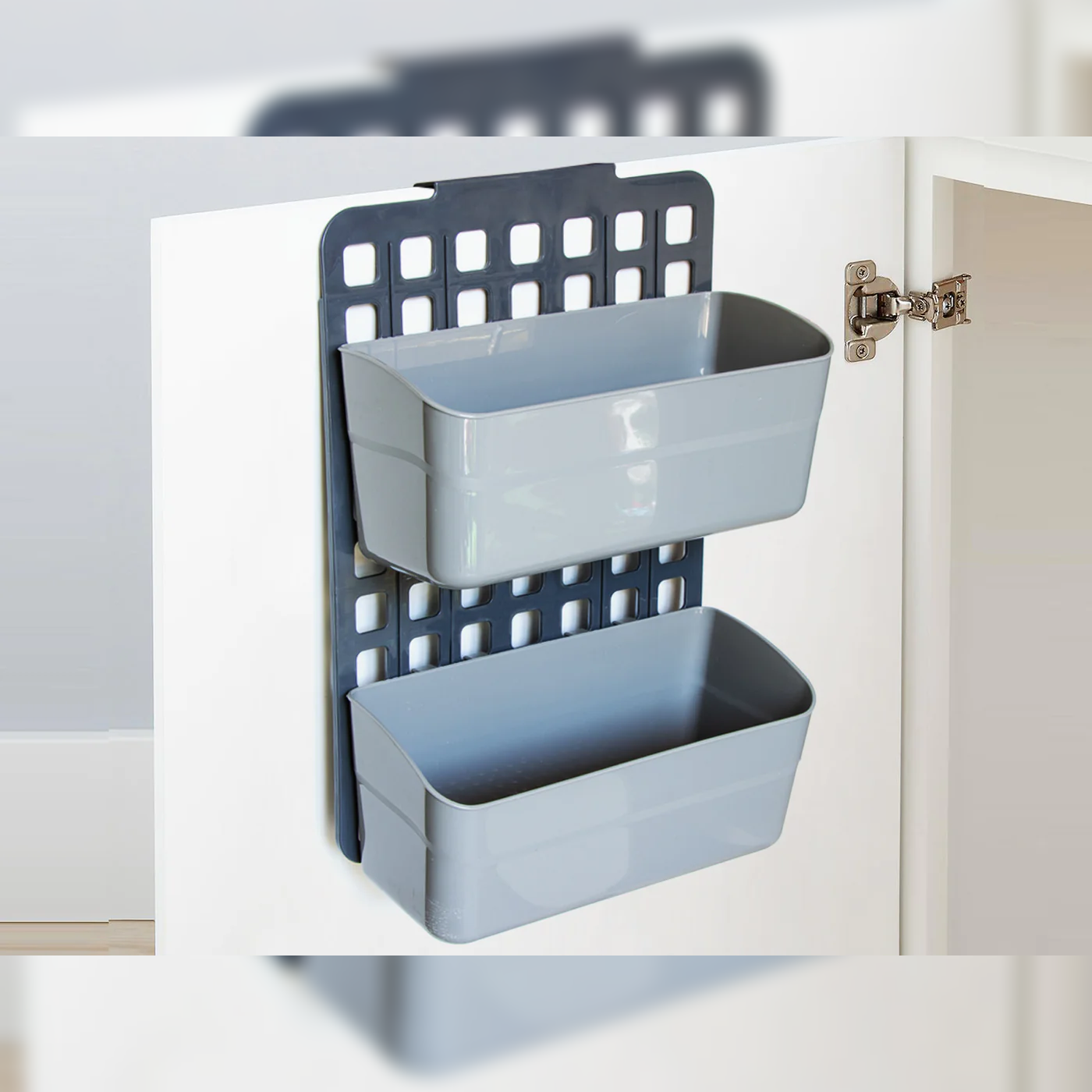 Adjustable Hanging Organizer 2 baskets - lunazchef.shop