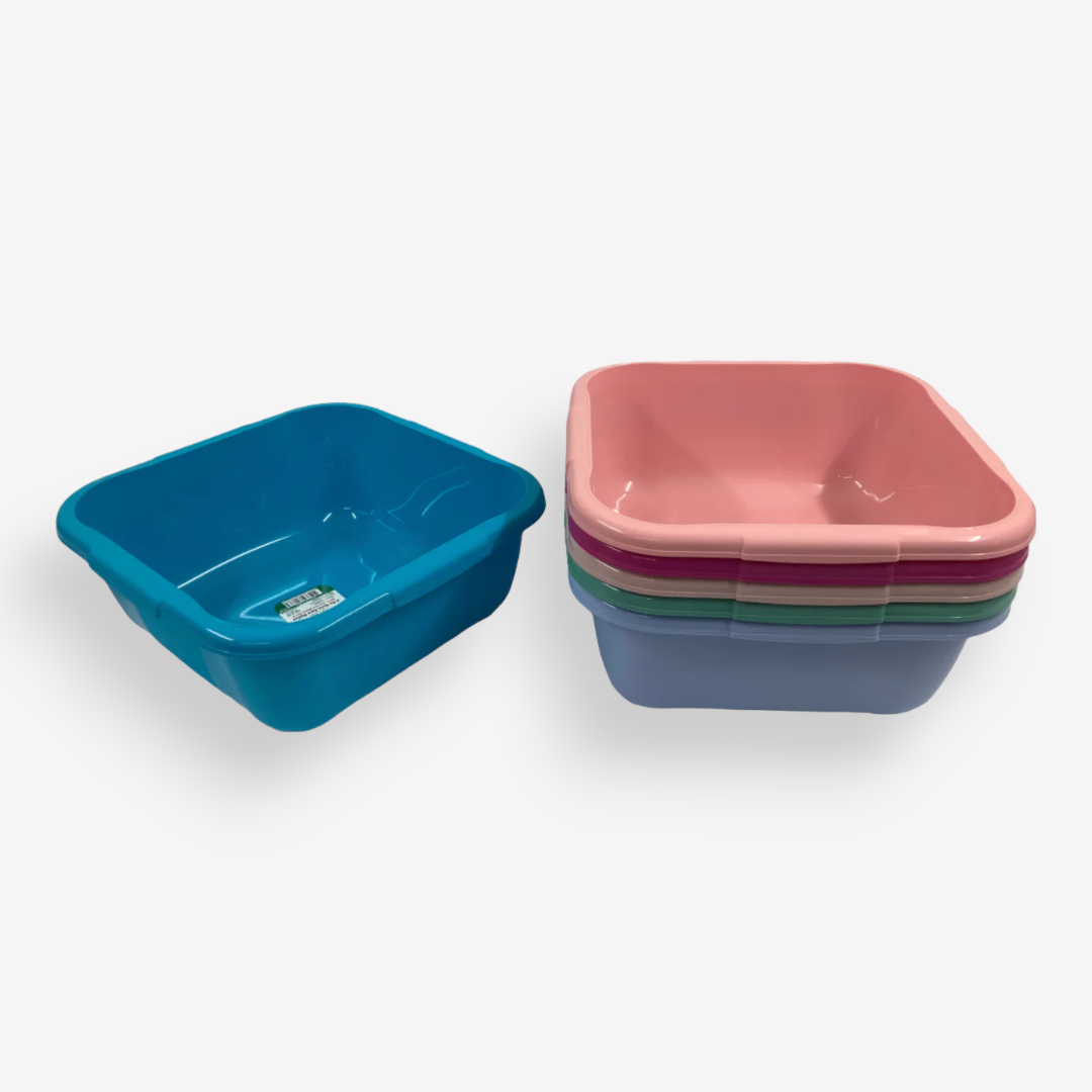 Colorful Squared Bowl 15 lt - lunazchef.shop