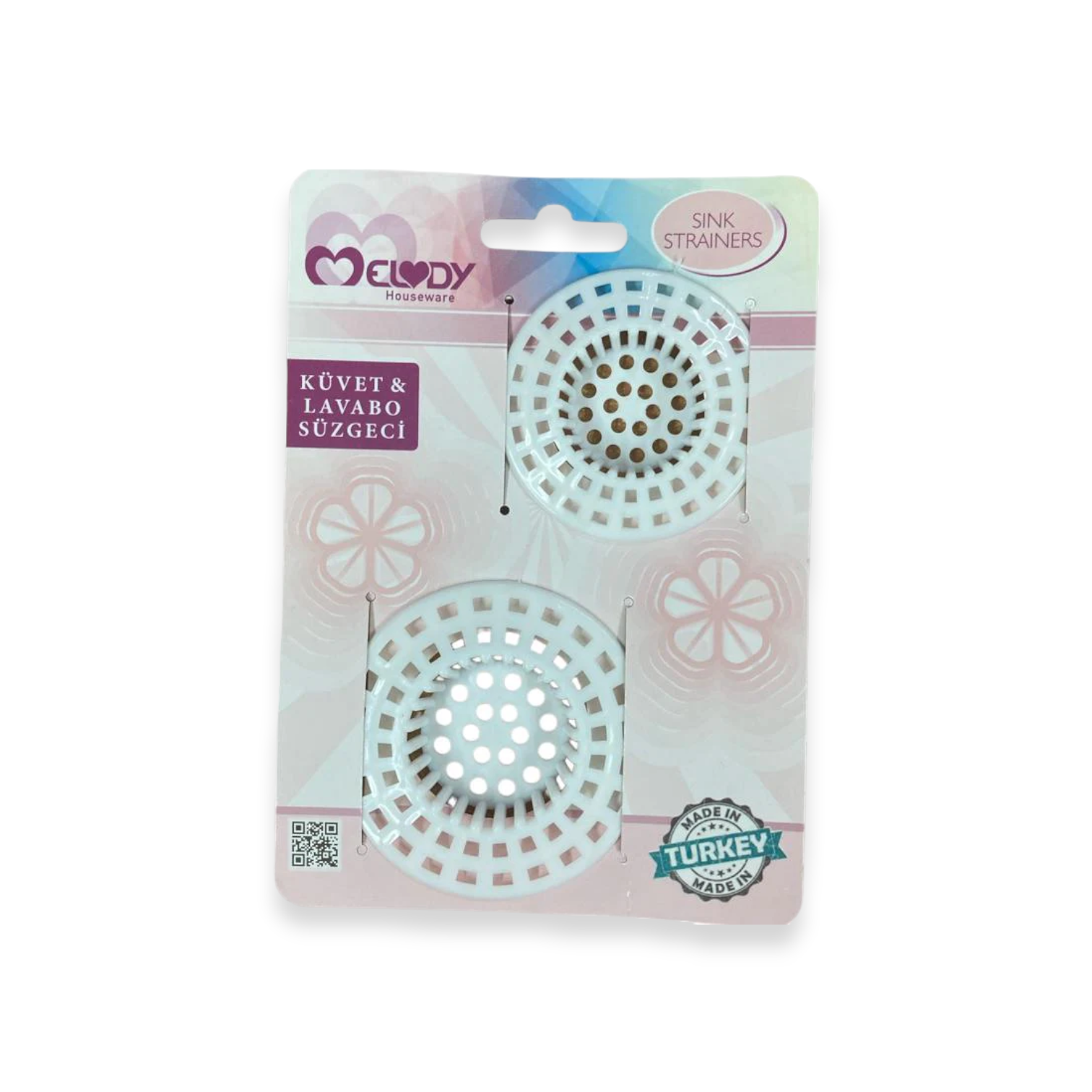 Set of 2 Plastic Sink Strainers - lunazchef.shop