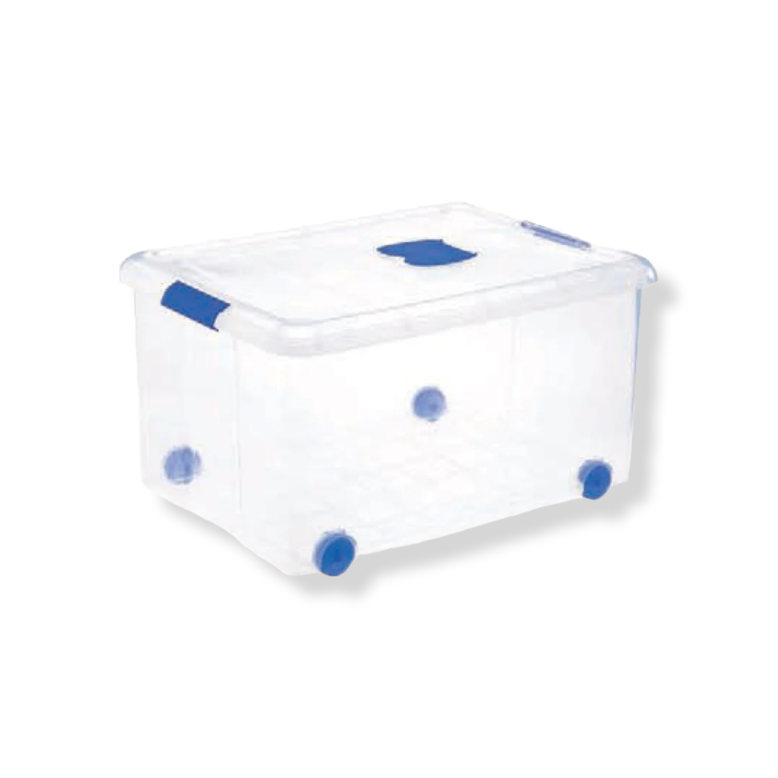 Large Storage Box with Wheels - 70 lt - lunazchef.shop