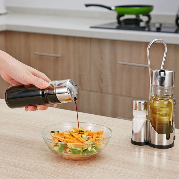 Oil and Vinegar Stainless Steel Set - lunazchef.shop