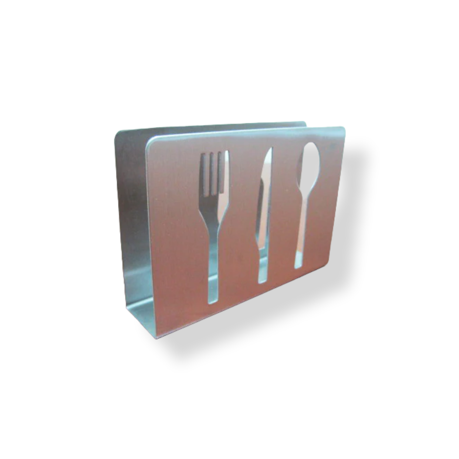 Tissue Holder Stainless Steel Cutlery Shape - lunazchef.shop