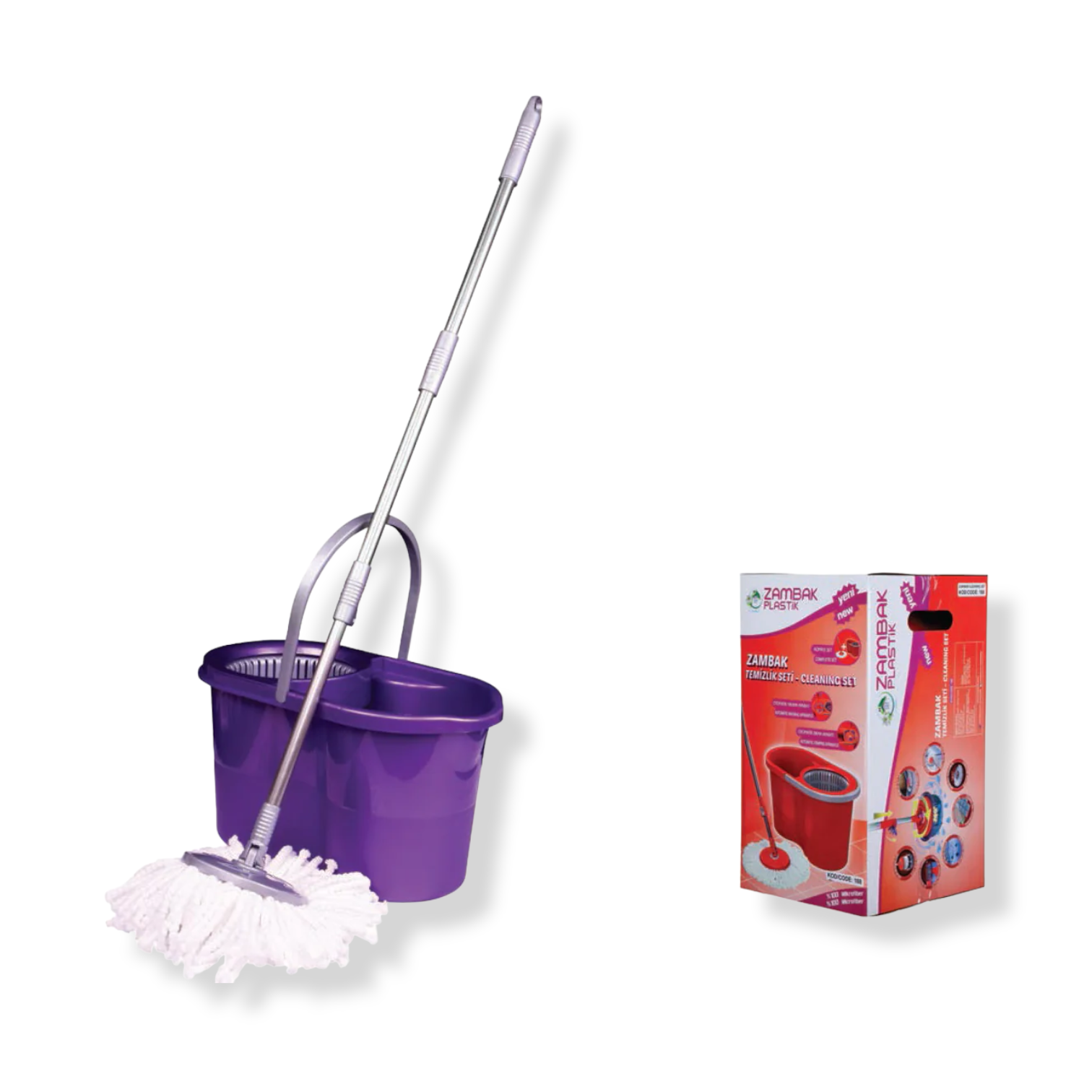 Cleaning Set with mop - lunazchef.shop