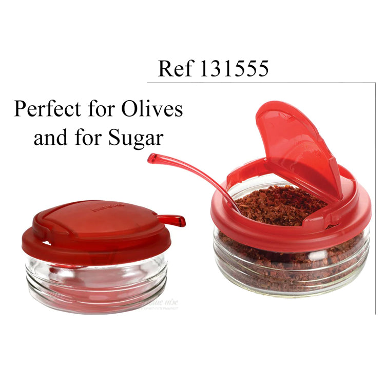 Sugar server with spoon - lunazchef.shop