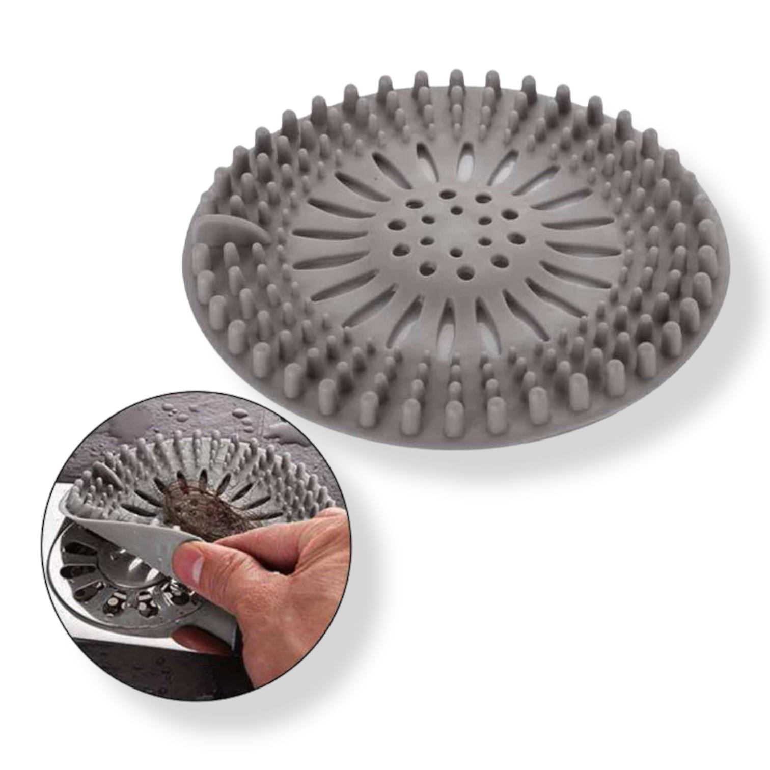 Silicone Strainer and Hair Catcher - lunazchef.shop