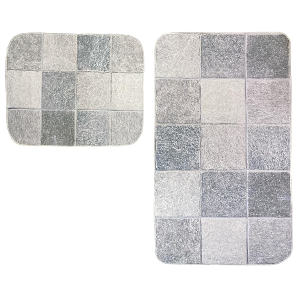 Set of 2 Thin Anti Skid Water Absorbent Mats - lunazchef.shop