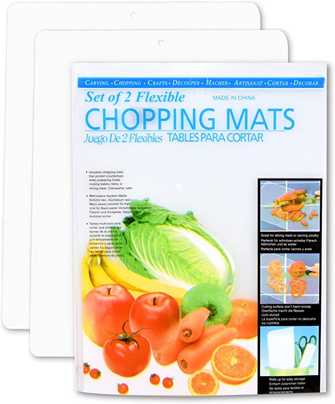 Thin Plastic Cutting Board X2 - lunazchef.shop