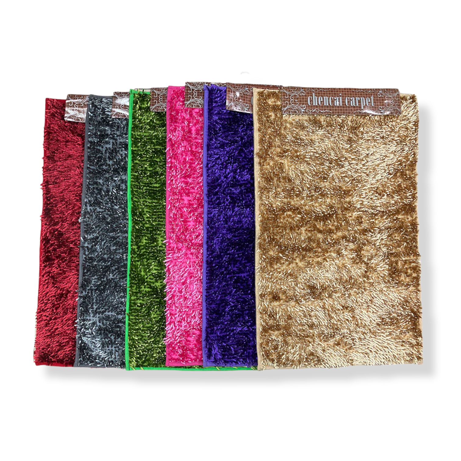 Shiny Shag Bathroom Rug 80*50 cm - lunazchef.shop