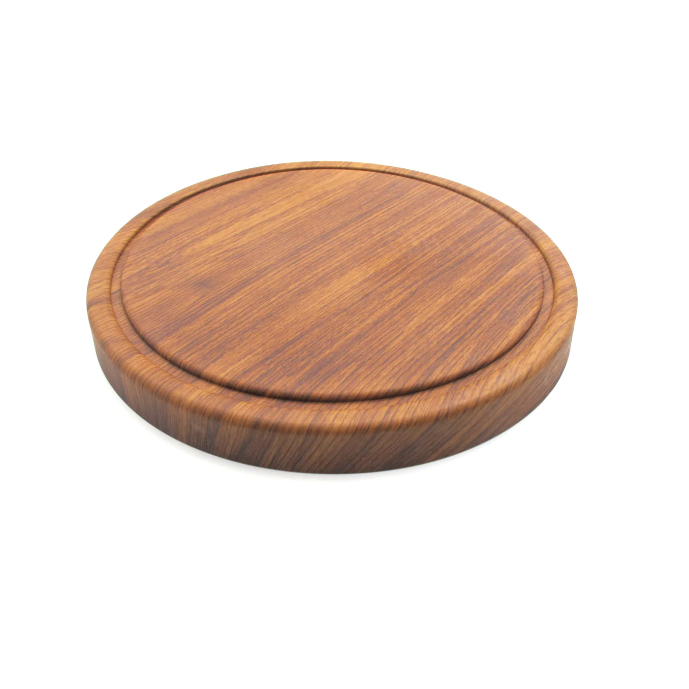 Round Display Board with Wooden Finish - lunazchef.shop