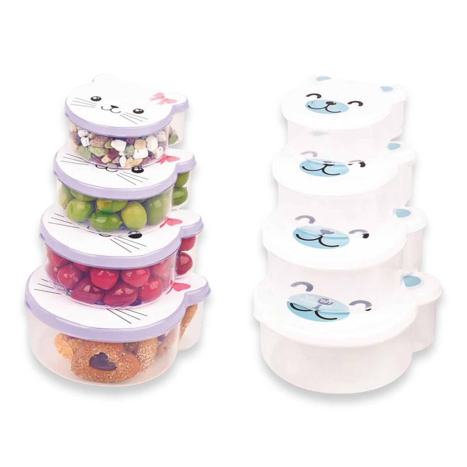 4 pieces storage container set - lunazchef.shop