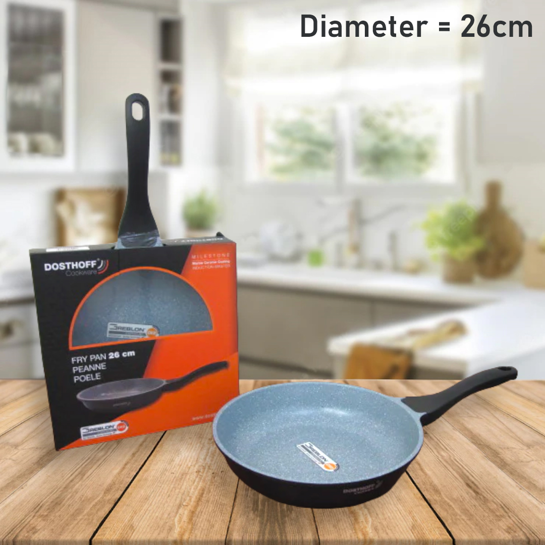 DOSTHOFF INDUCTION MASTER FRYING PAN BLACK 26 CM - lunazchef.shop