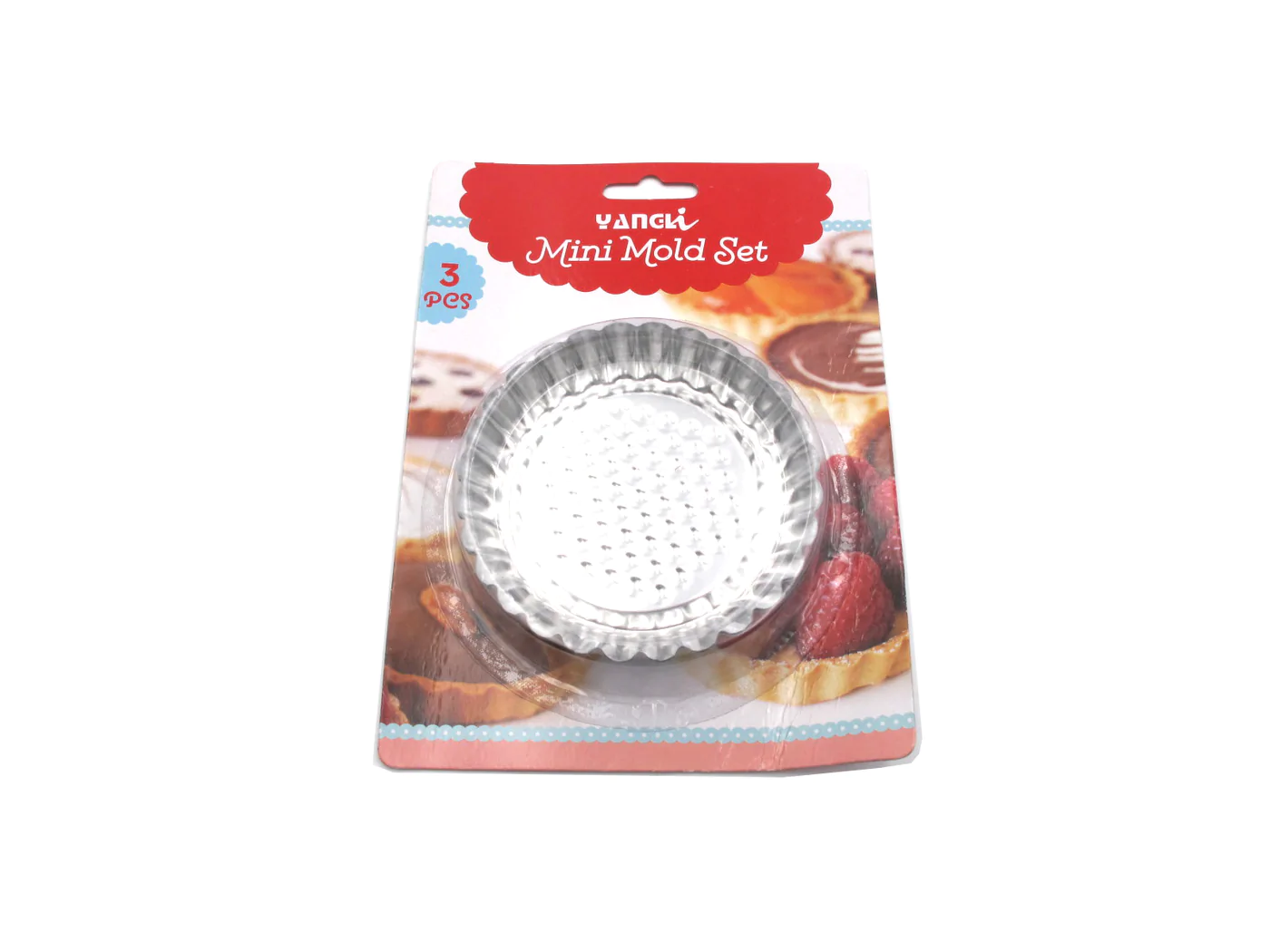 3 Pieces Tart Molds - lunazchef.shop