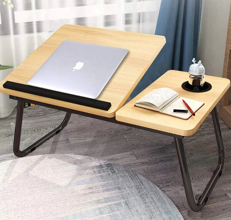 Folding Computer Desk with Adjustable Height - lunazchef.shop