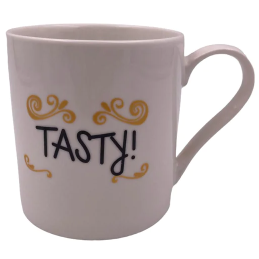 Large Porcelain Mug with cool writings - lunazchef.shop