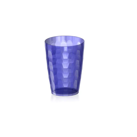 Plastic Cup with Crystal Design X2 - lunazchef.shop