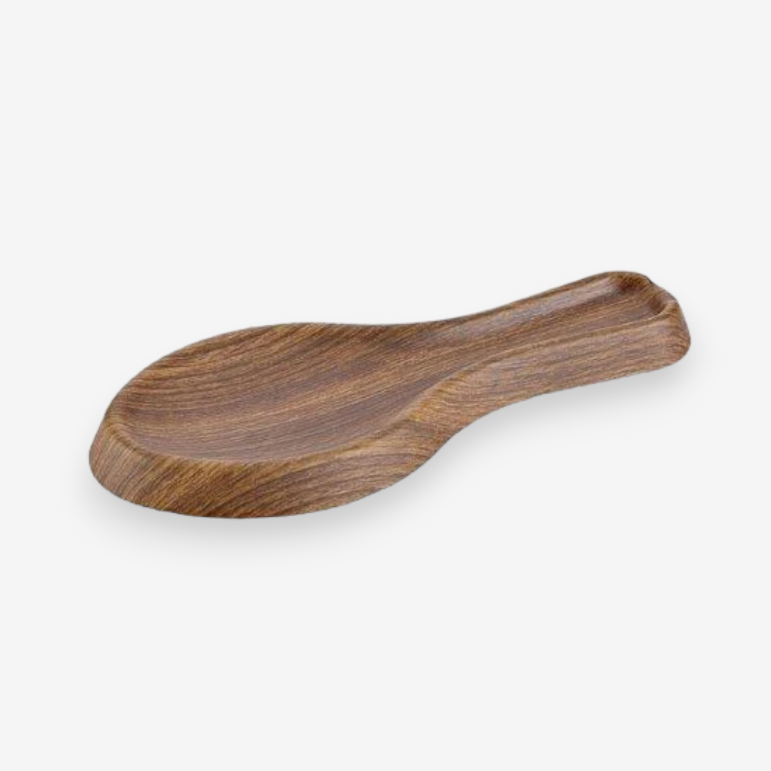 Spoon Rest with Wooden Finish - lunazchef.shop