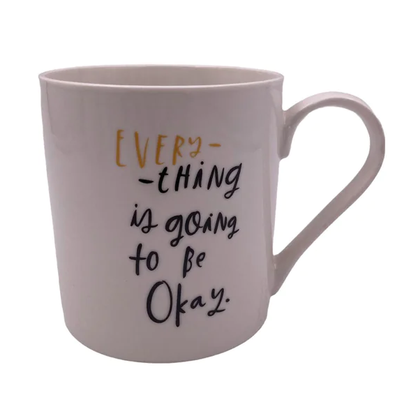 Large Porcelain Mug with cool writings - lunazchef.shop