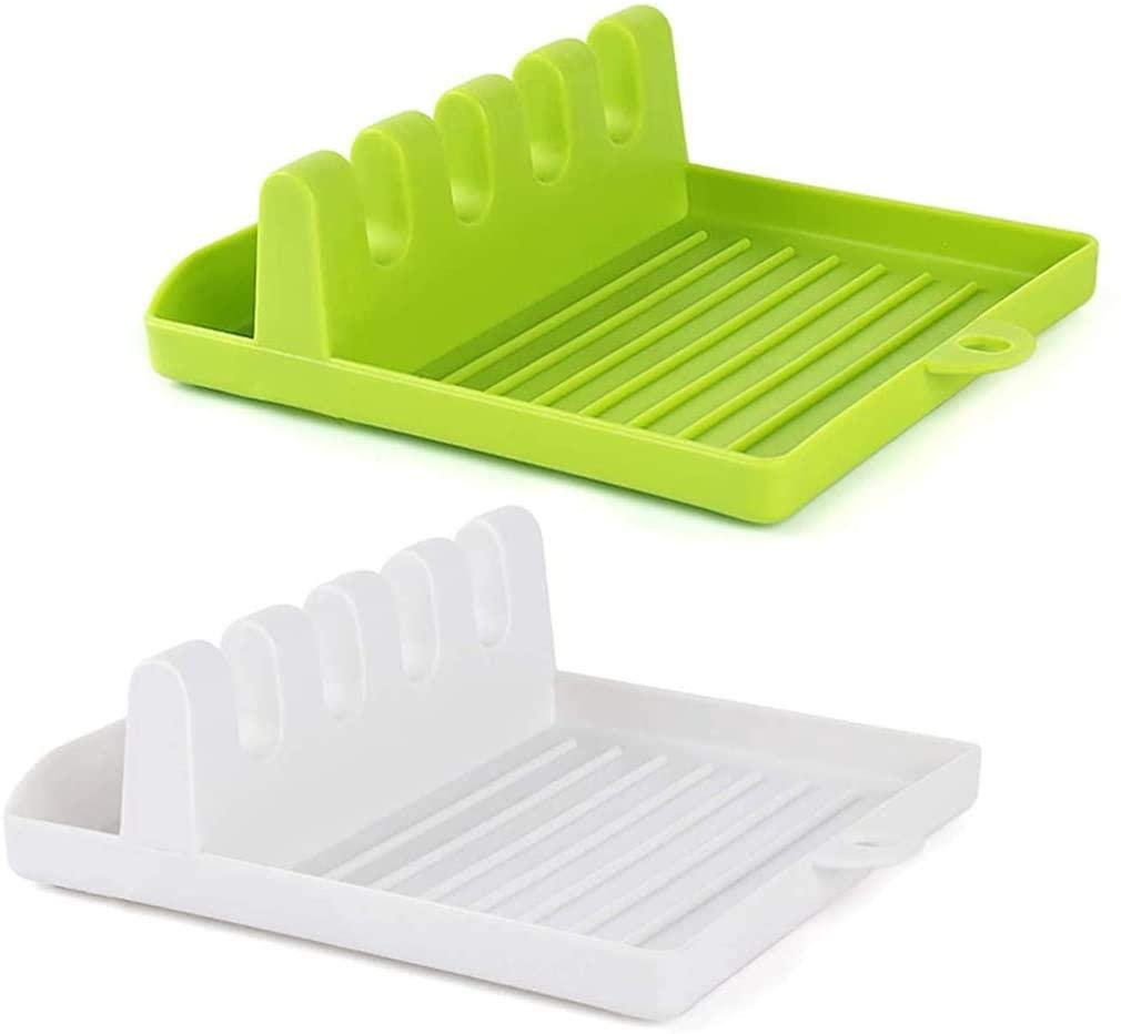 Plastic Serving Spoons Rest - lunazchef.shop