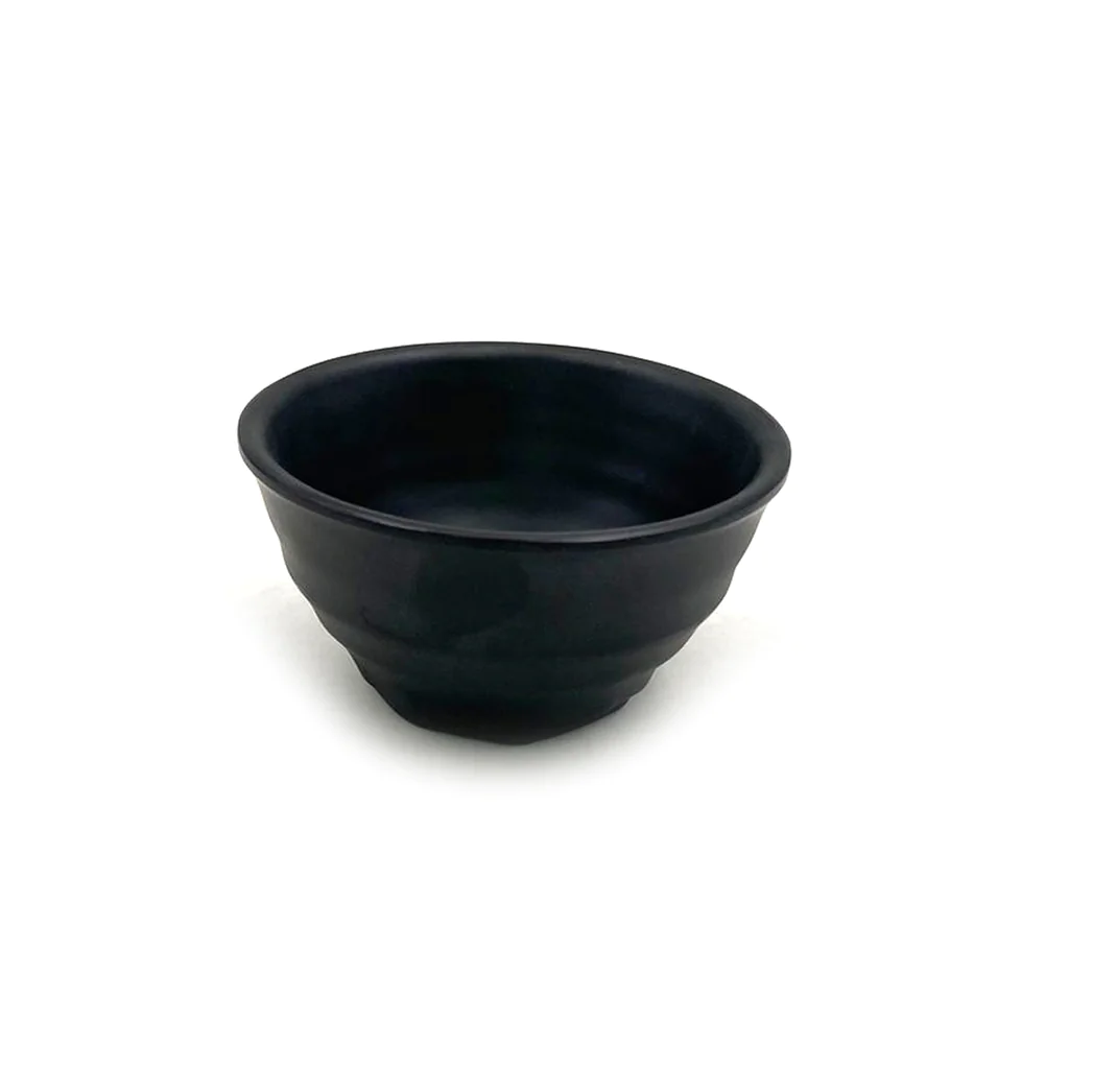 Sauce Bowl Black Melamine - lunazchef.shop