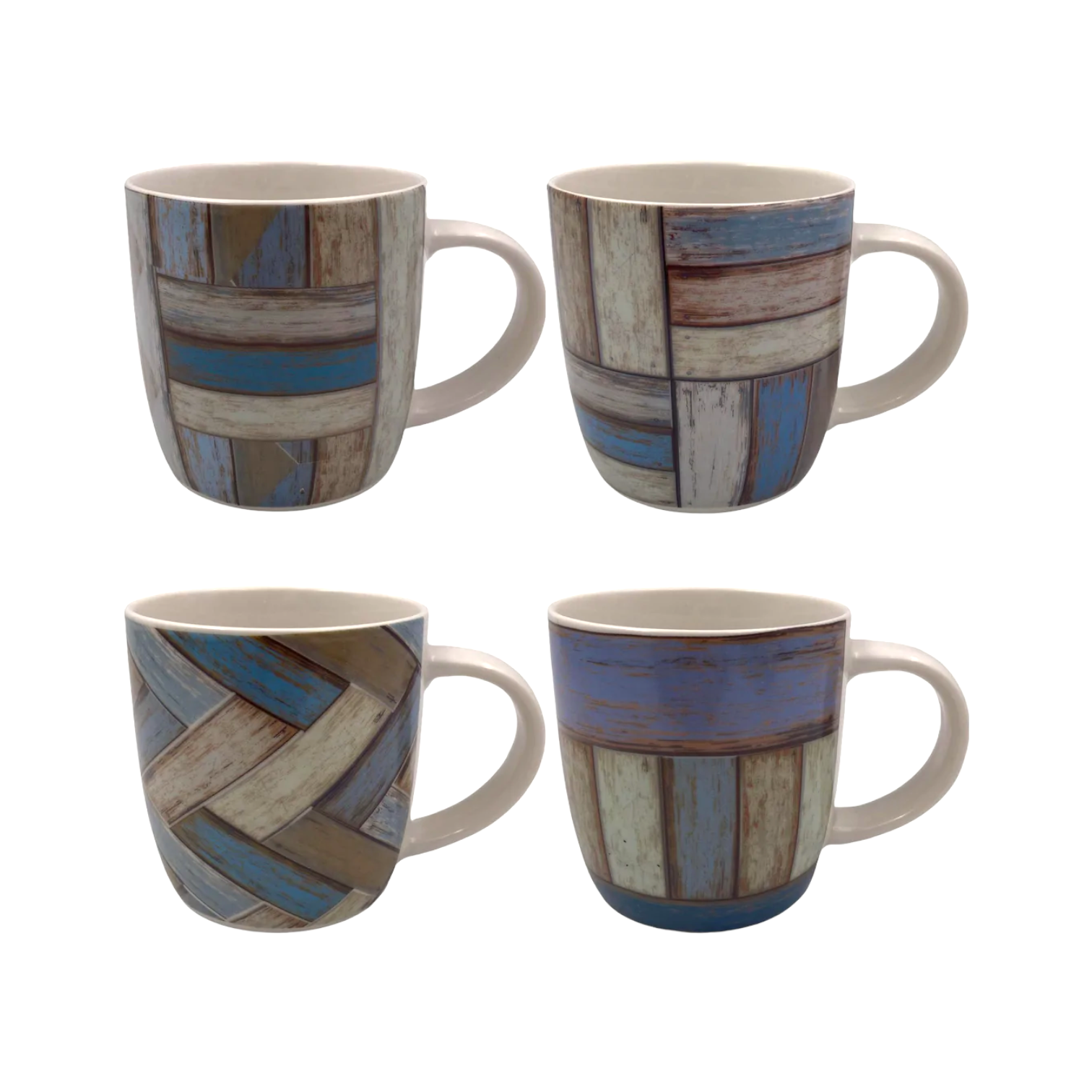 Rustic Wood Porcelain Mug - lunazchef.shop