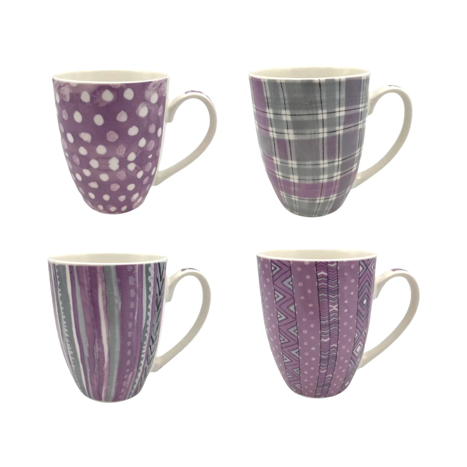 Purple Fiesta Porcelain Mug - lunazchef.shop