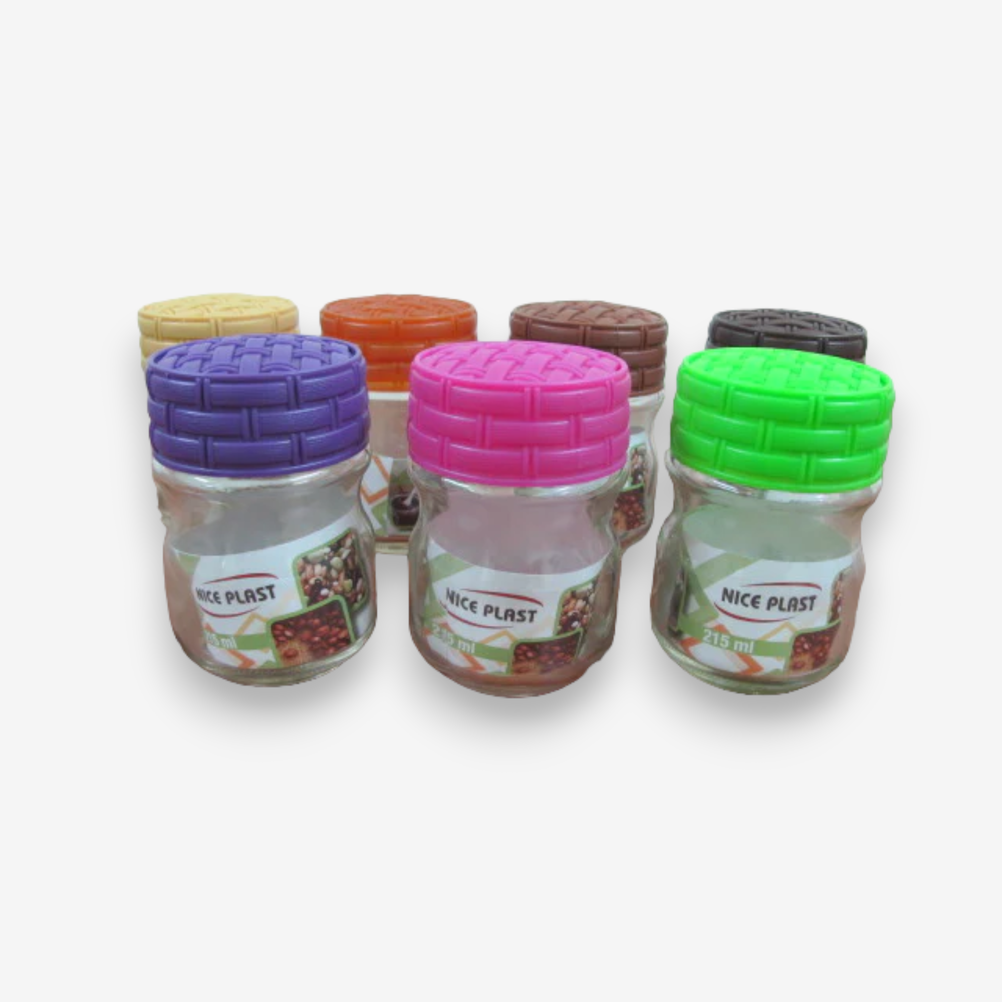 Glass Jar; 0.215 lt - lunazchef.shop