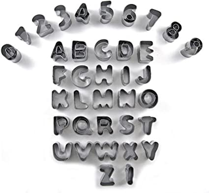 Alphabet Stainless Steel Cookie Cutter Set - lunazchef.shop