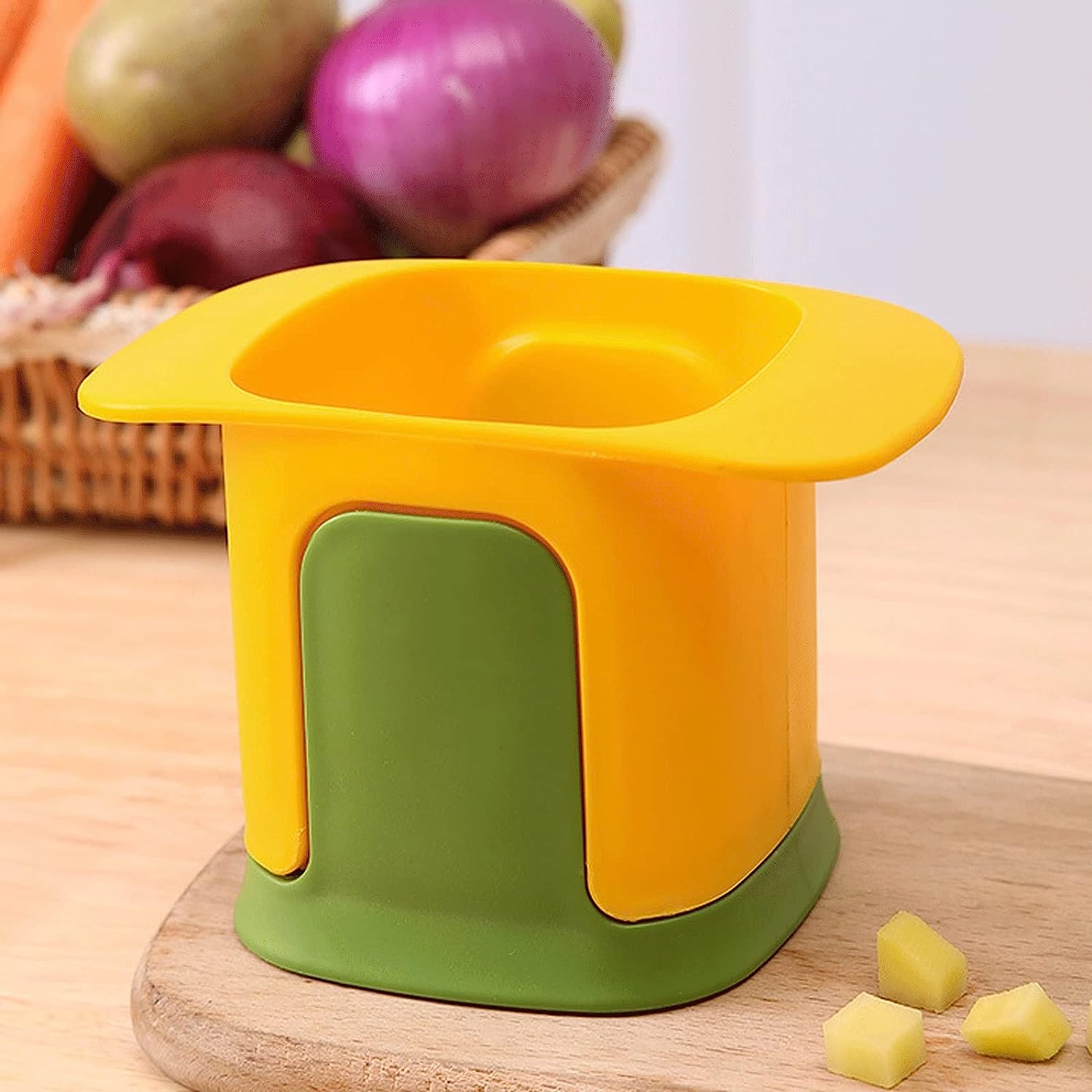 Cube & slice vegetable Cutter - lunazchef.shop