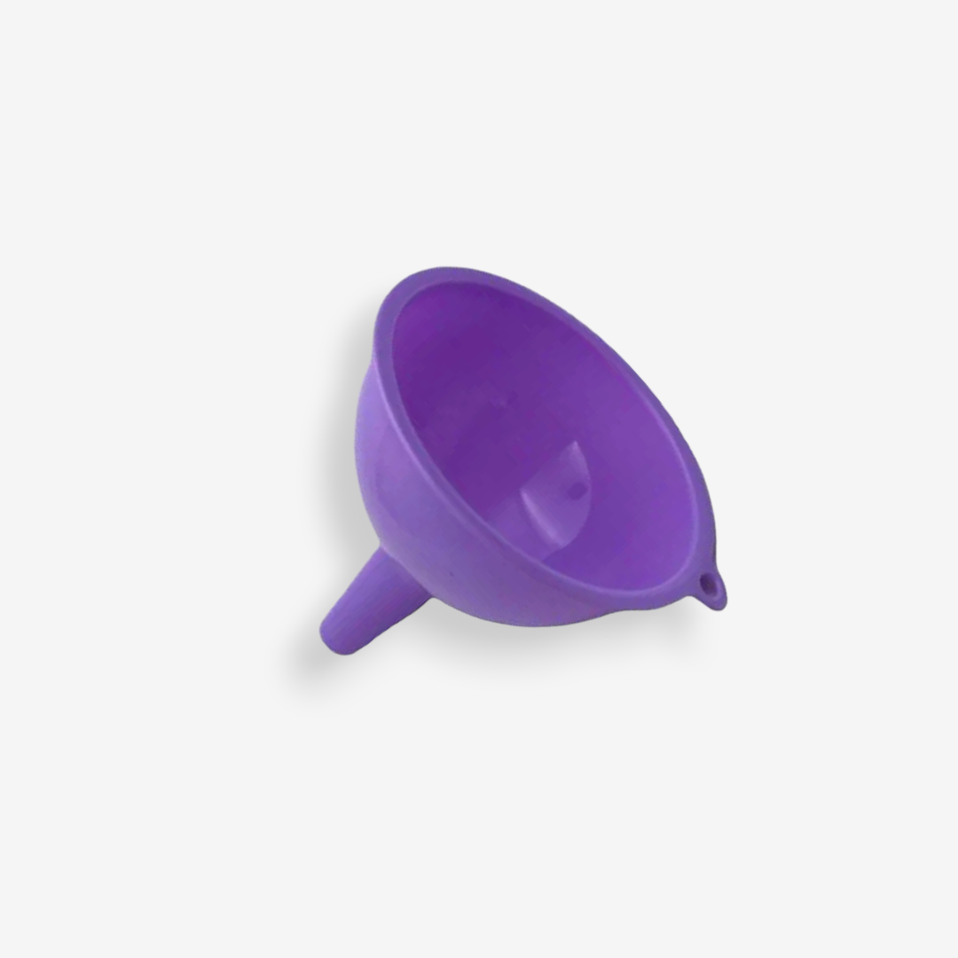 Colorful plastic funnel; Diameter=13 cm - lunazchef.shop