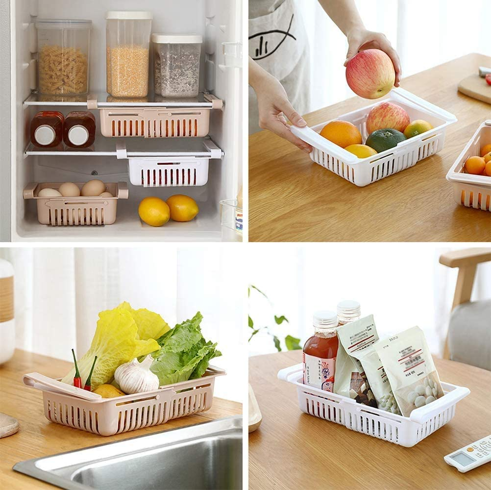 Extendible Organizer Basket Fits Under Shelf - lunazchef.shop