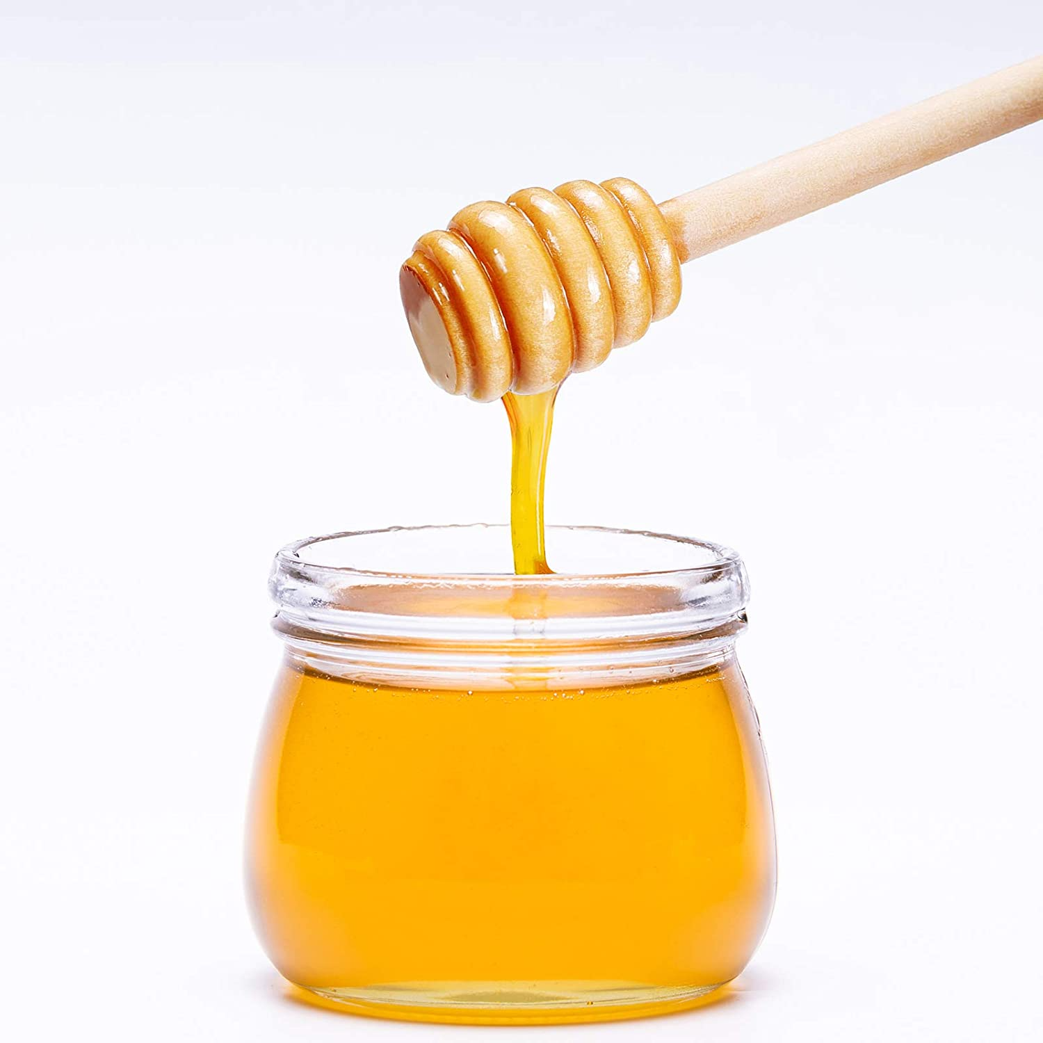 Wooden Honey Dipper; 17 cm - lunazchef.shop