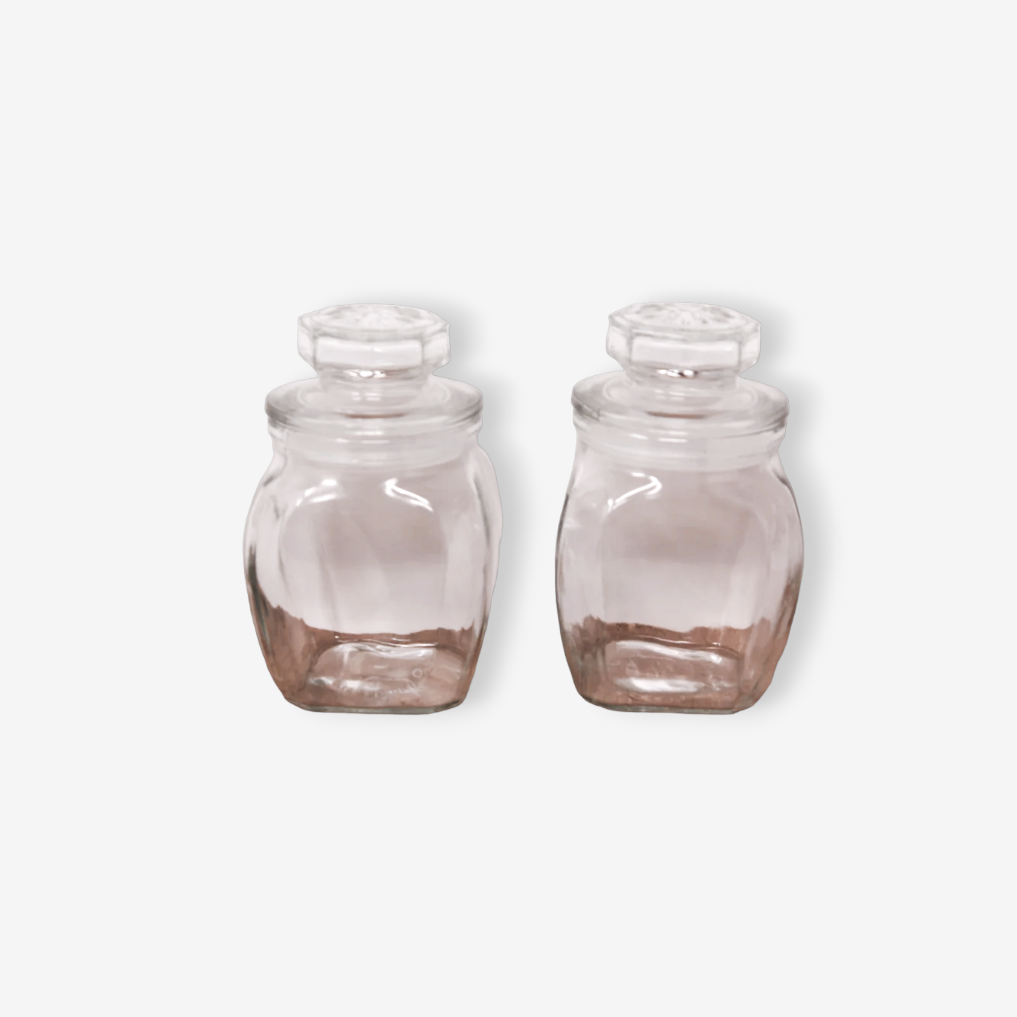 Small Glass Jar X2 - lunazchef.shop