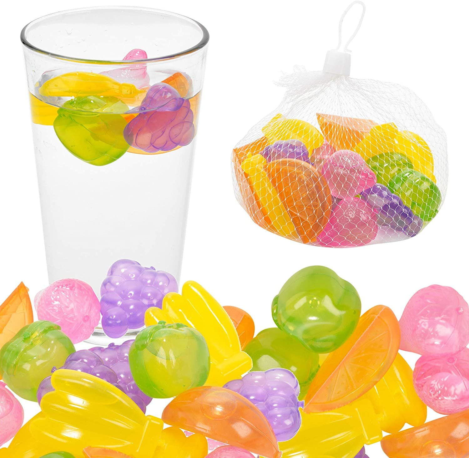 Colored Reusable Ice Cubes - lunazchef.shop