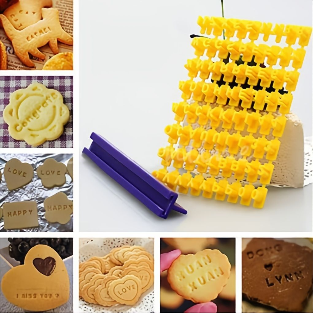 Alphabet Printing Stamp for Cookies - lunazchef.shop