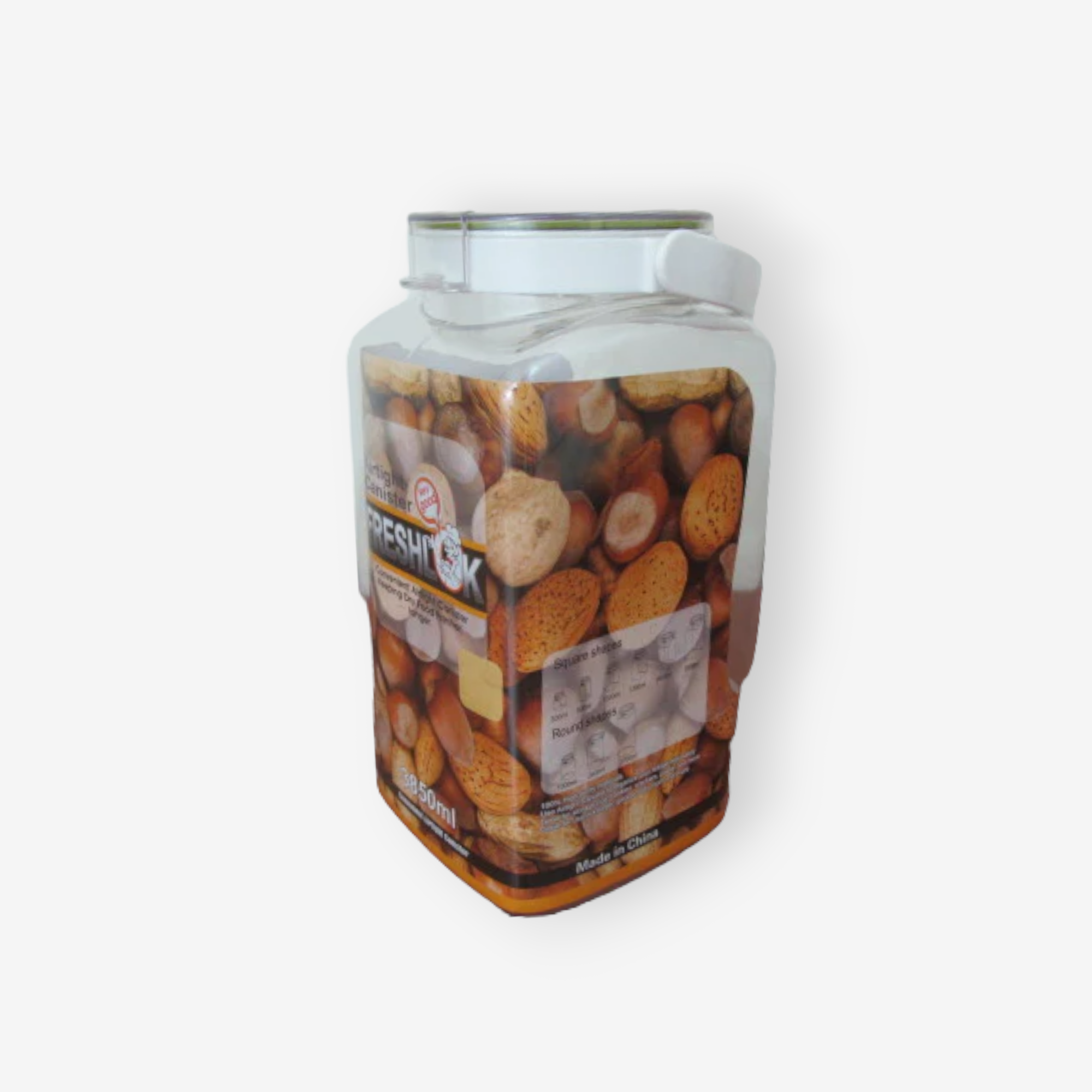 Fresh Lock Air Tight Plastic Jar 3.85 L - lunazchef.shop