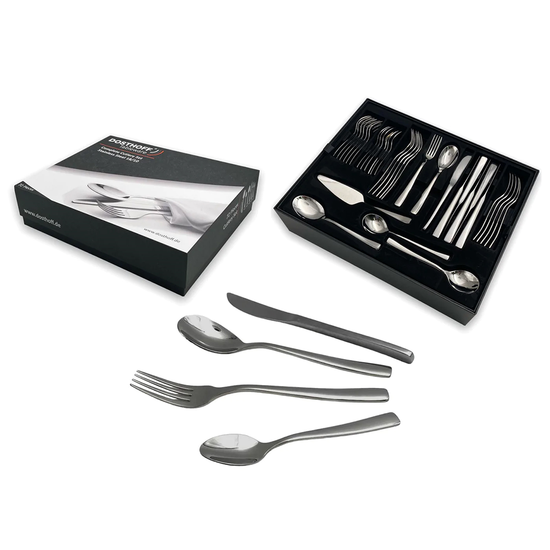 Dosthoff 72 pieces "Vogue" Cutlery Set SS 18-10 - lunazchef.shop