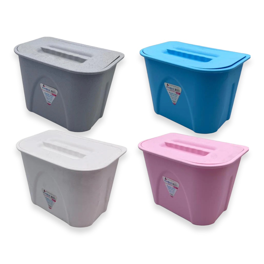 Hanging bin with cover- 6 Lt - lunazchef.shop