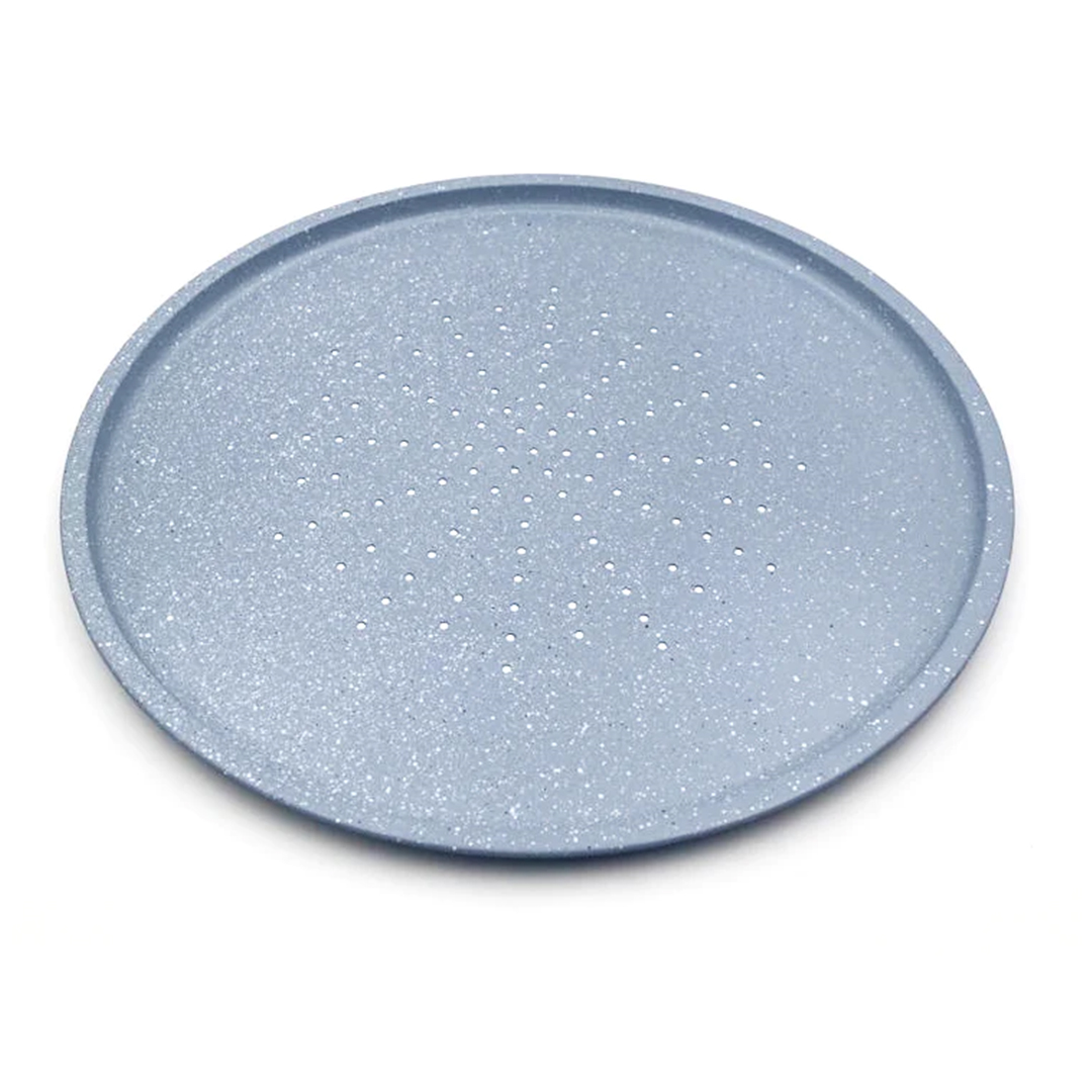 DOSTHOFF PERFORATED PIZZA PAN 32X1CM-MARBLE CERAMIC B2 - lunazchef.shop