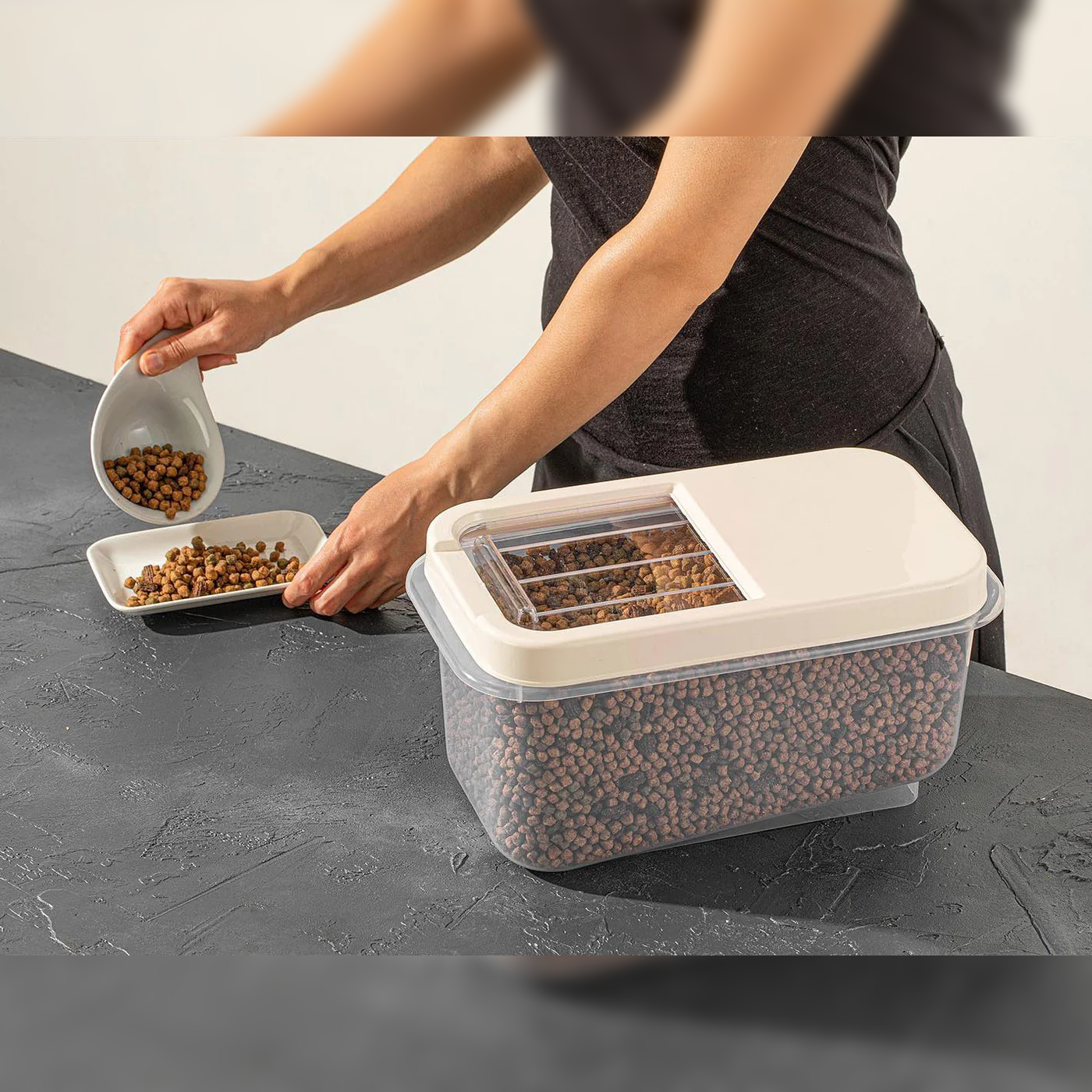 Swipe Cover Multi-box Food Storage Box 7.5 L - lunazchef.shop