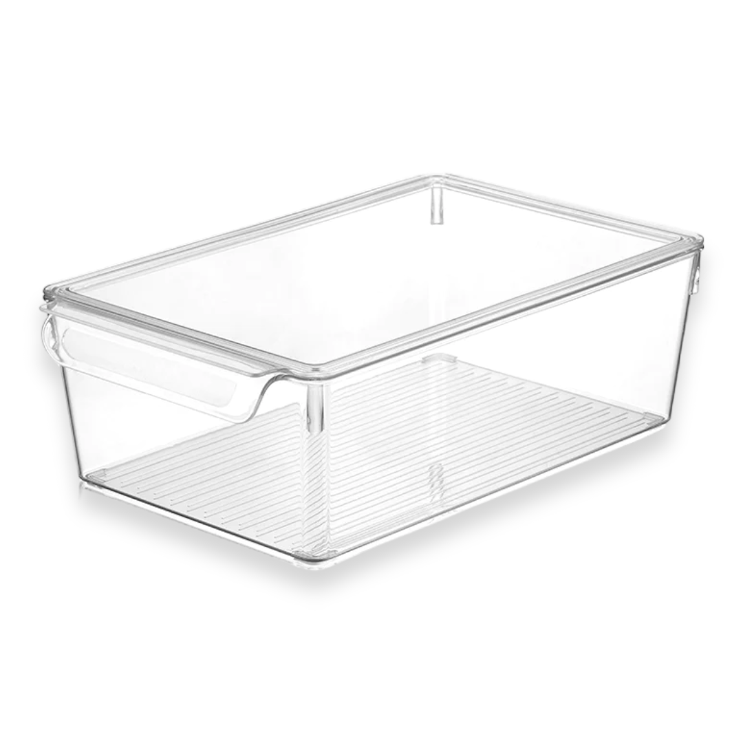 Ultra Clear Refrigerator Organizer w cover - lunazchef.shop