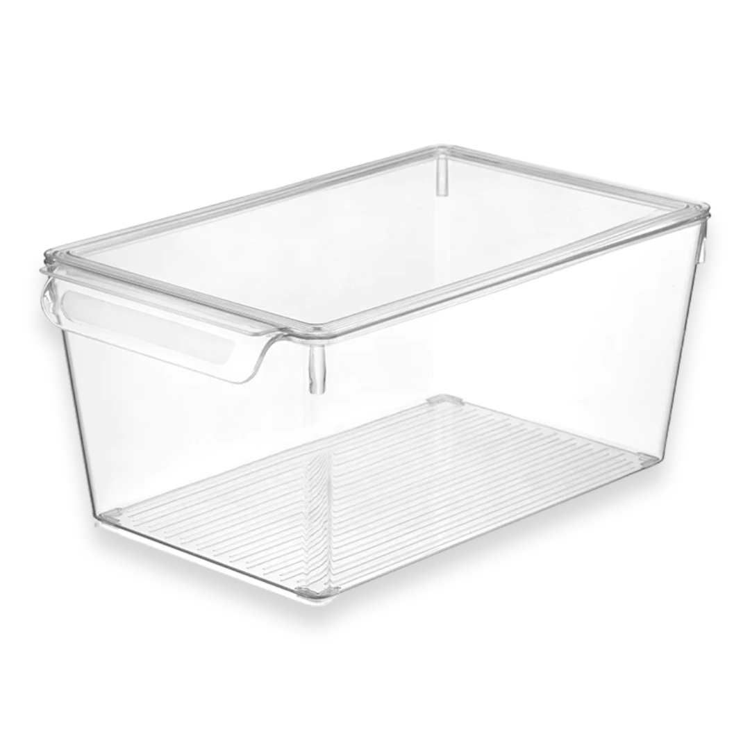 Ultra Clear Refrigerator Organizer w cover - lunazchef.shop