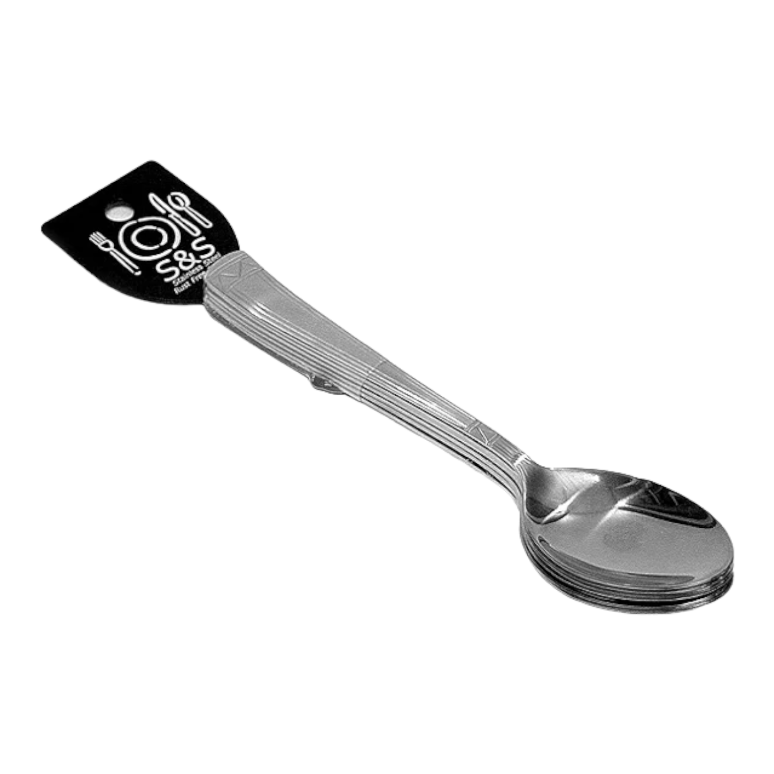 Pyramids Dinner Spoons X6. - lunazchef.shop