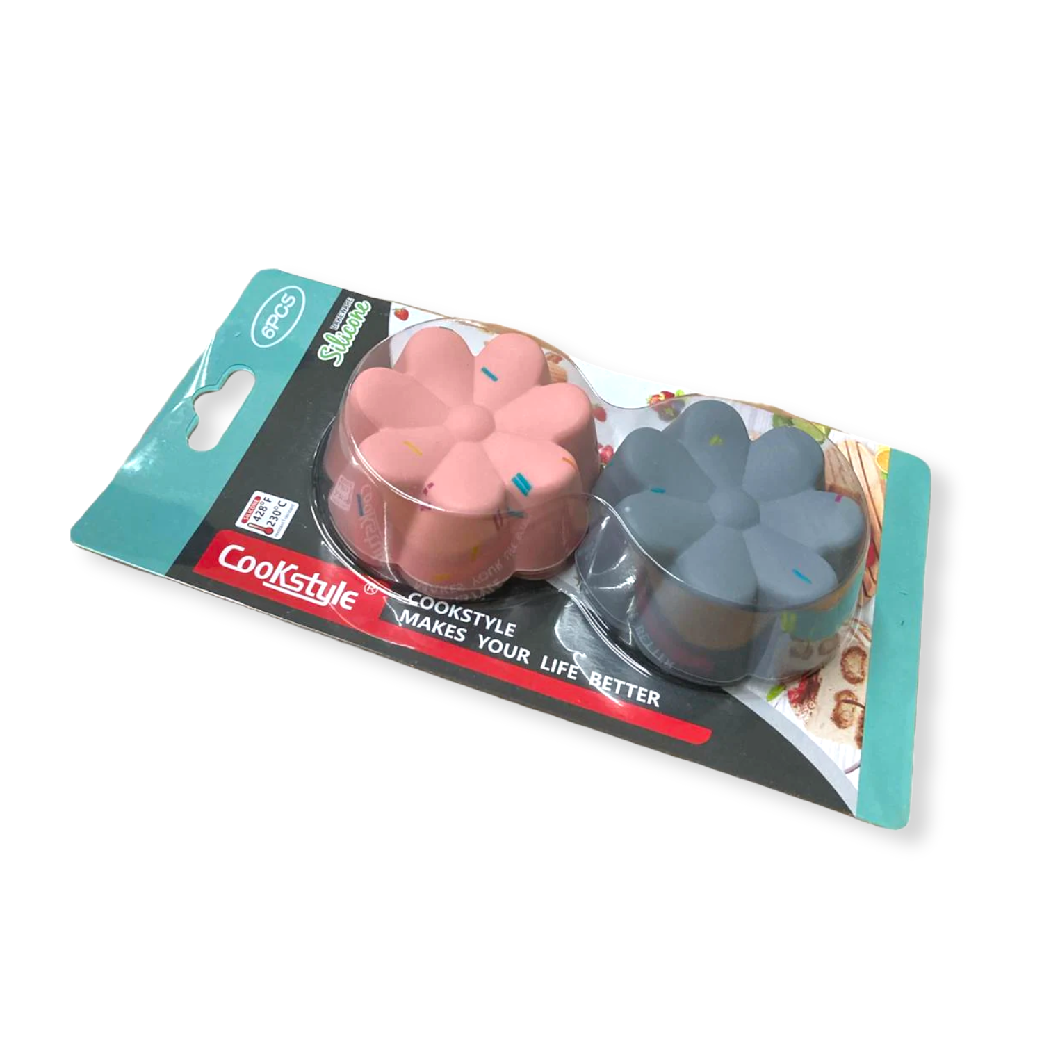 Silicone 6 pcs Flower Shape Molds - lunazchef.shop