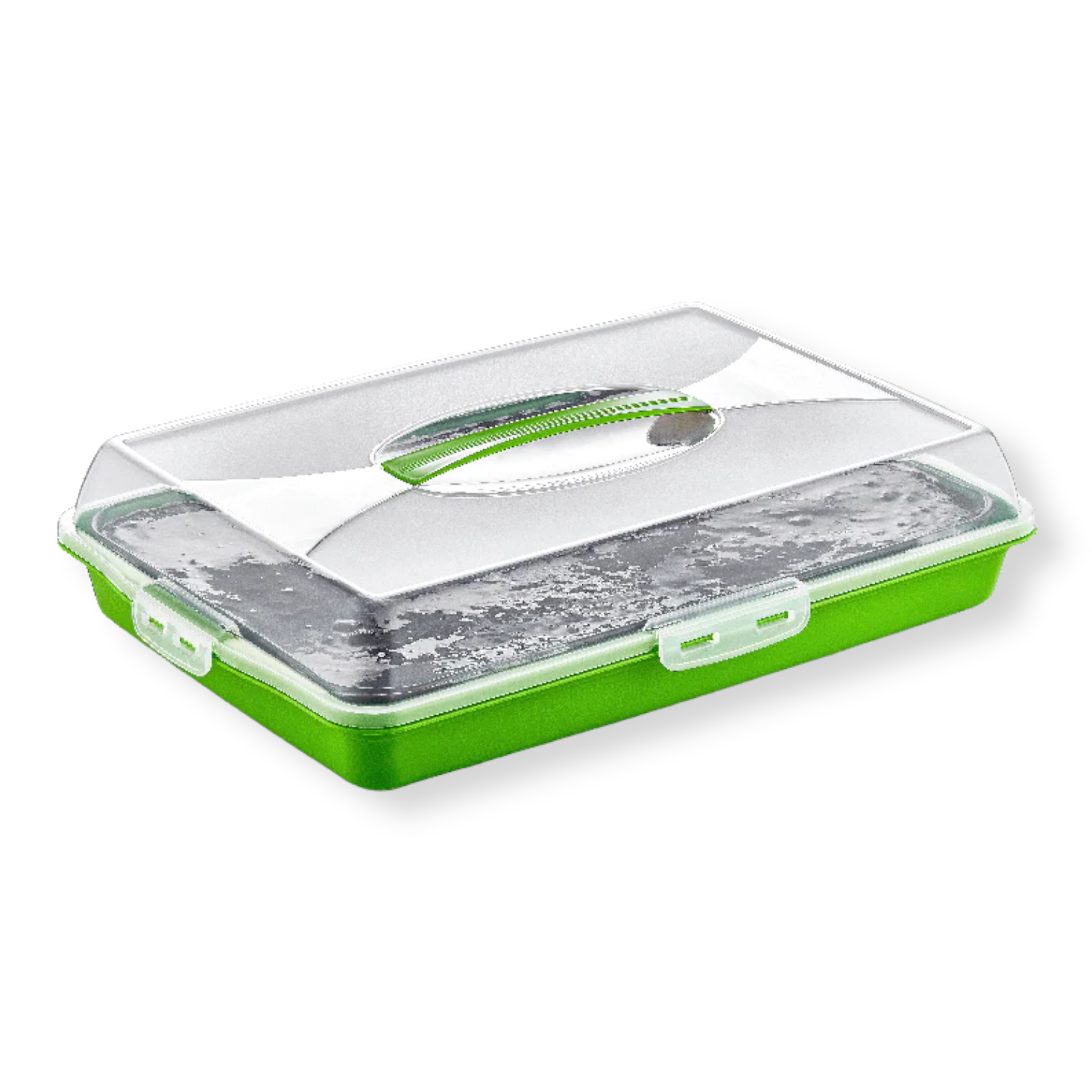 Rectangular Plastic Pastry Carrier with Lid - lunazchef.shop